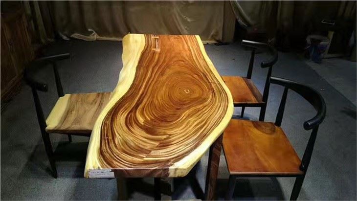 Solid Wood Tea Table For Sale